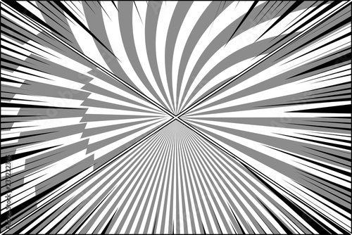 Comic duel monochrome background