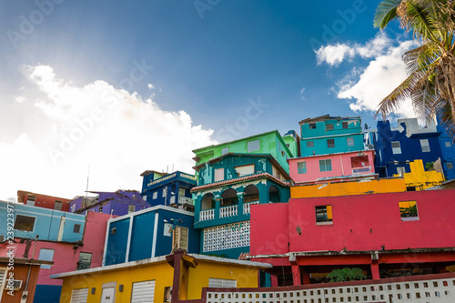 La Perla district in Old San Juan at sunrise