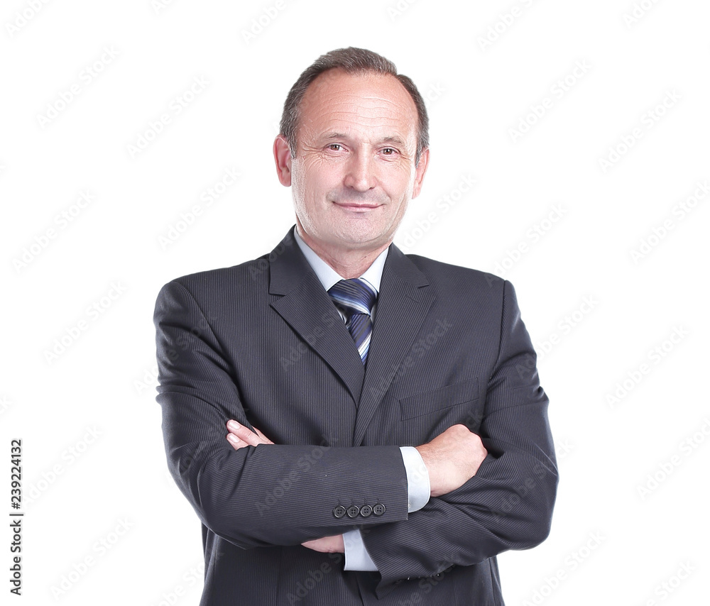 full growth.in the portrait of a confident businessman full growth.in the portrait of a confident businessman