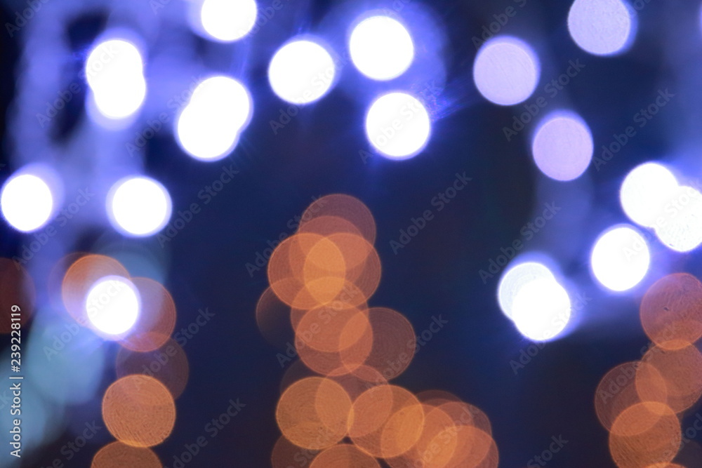 寂しさと希望を表現した光のイルミネーション背景素材 Stock Photo Adobe Stock