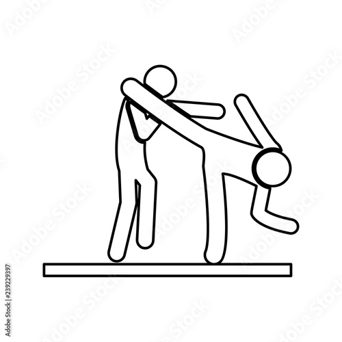 dodging icon. Element of cyber security for mobile concept and web apps icon. Thin line icon for website design and development, app development