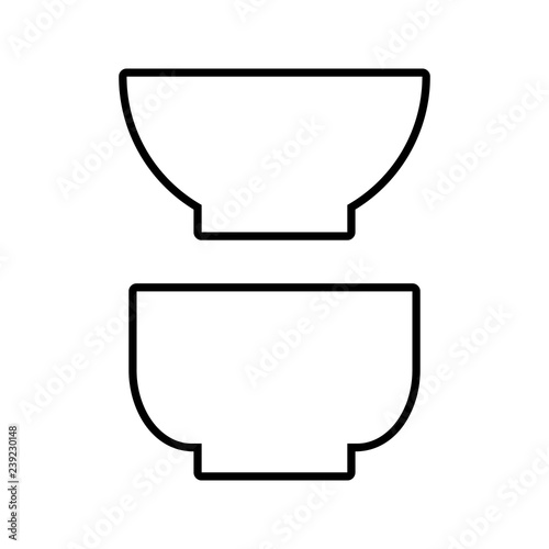 deep plates icon. Element of kitchen tools for mobile concept and web apps icon. Thin line icon for website design and development, app development
