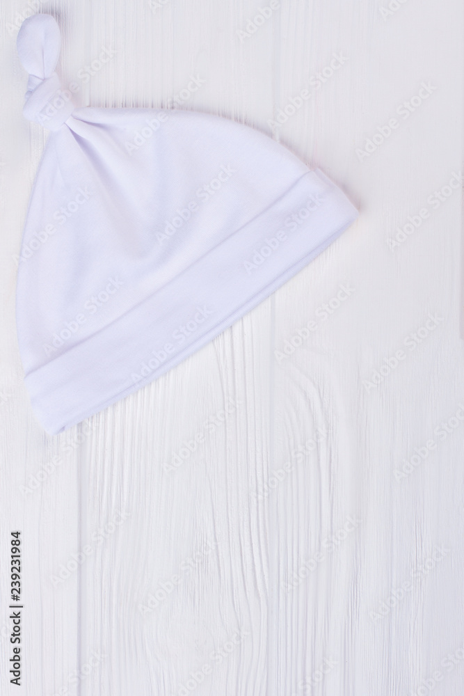 White knot hat. White knot hat.