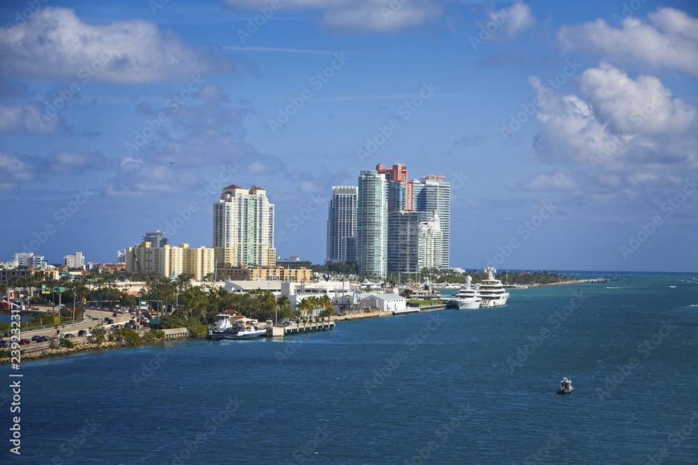 Channel Toward Miami Beach