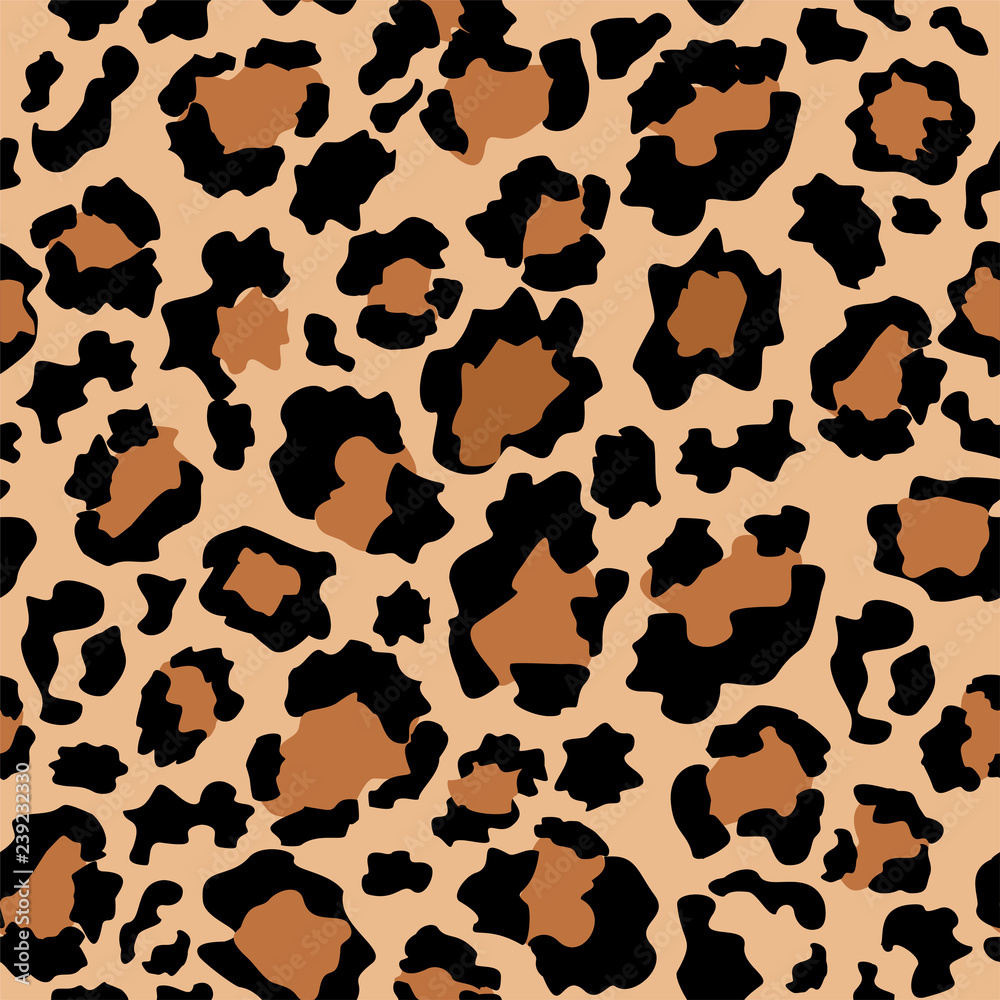 Seamless pattern leopard skin Seamless pattern leopard skin