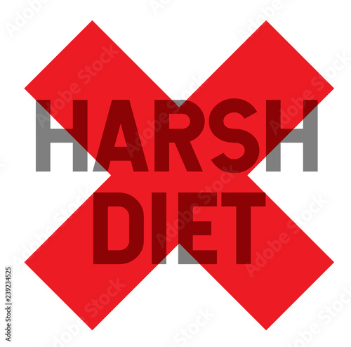 harsh diet stamp