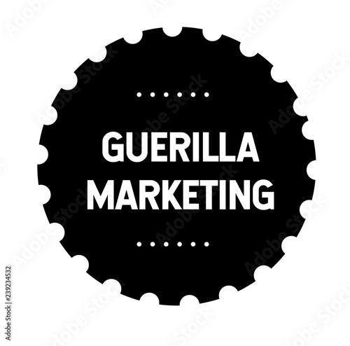 guerilla marketing stamp photo