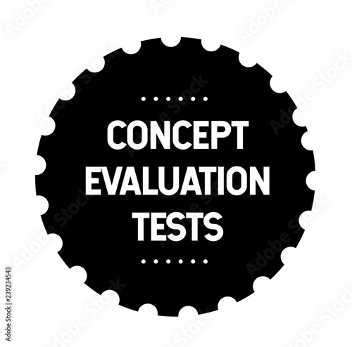 concept evaluation tests stamp