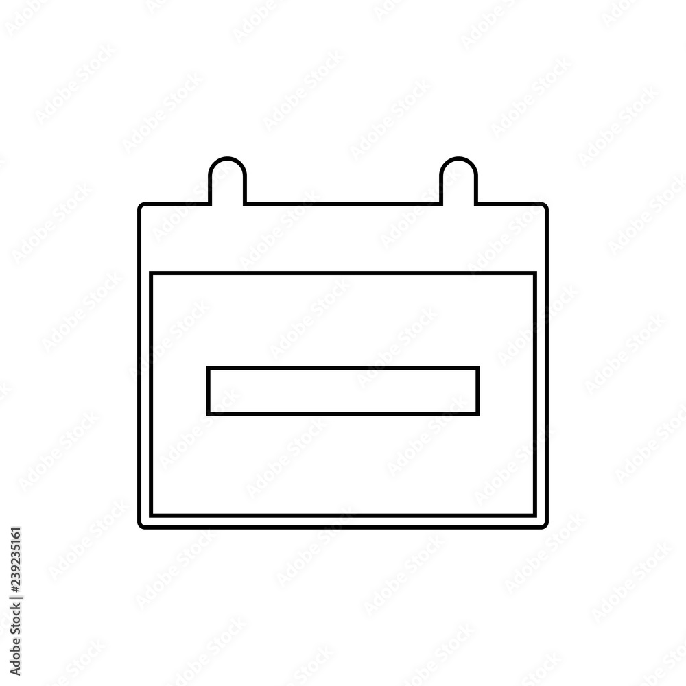 the calendar icon. Element of web for mobile concept and web apps icon. Thin line icon for website design and development, app development the calendar icon. Element of web for mobile concept and web apps icon. Thin line icon for website design and development, app development