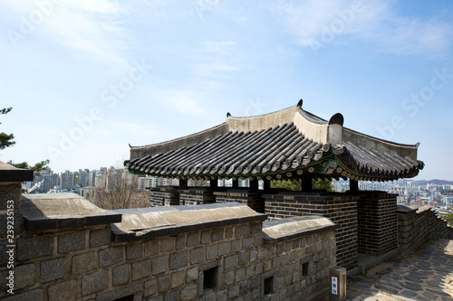 Suwon Hwaseong Fortress is a fortress wall during the Joseon Dynasty and is a World Heritage Site owned by Korea.