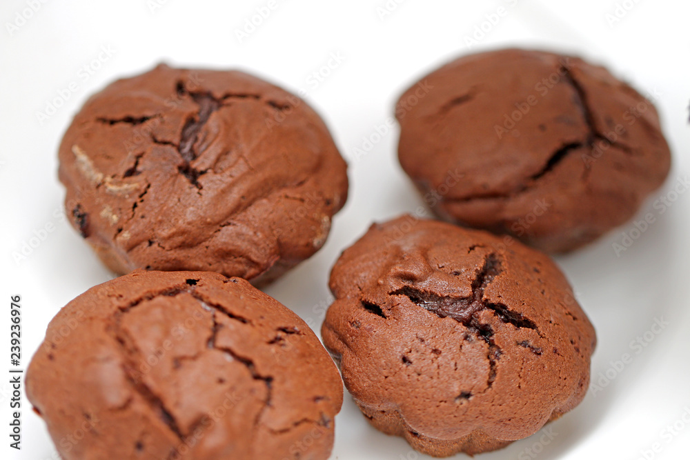baking in the oven, blushing tasty cookies on the tray baking in the oven, blushing tasty cookies on the tray
