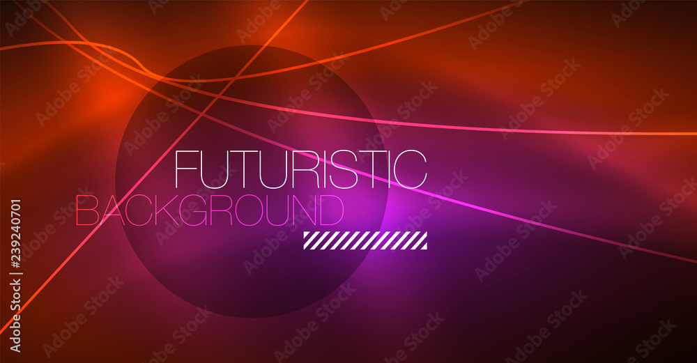 Neon glowing magic background, neon banner, night sky wallpaper. Magic light effect. Christmas abstract pattern. Neon glowing magic background, neon banner, night sky wallpaper. Magic light effect. Christmas abstract pattern.