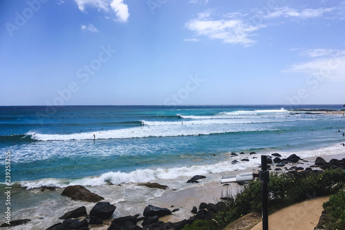 Photography sea and sky Snapper Rocks Australia good wave surf surfing surfer beautiful worl