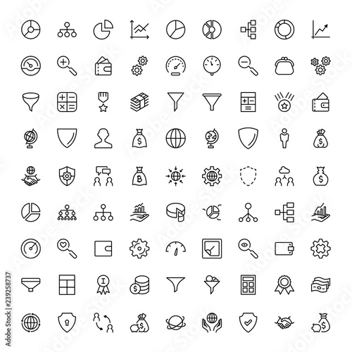 Trade flat icon