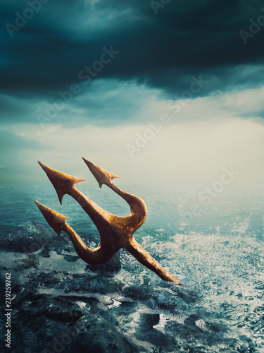 trident of poseidon lost at sea photo