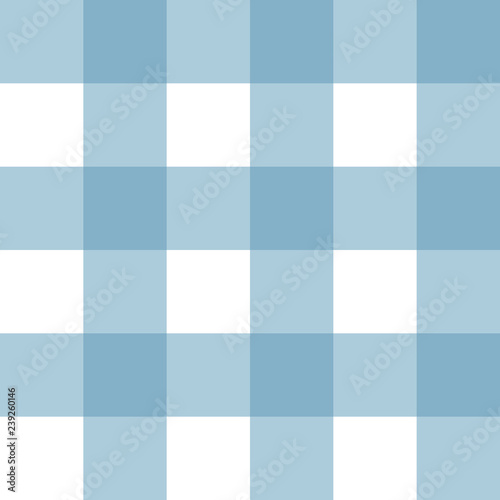 Blue Tartan, plaid seamless pattern. Textured plaid eps10