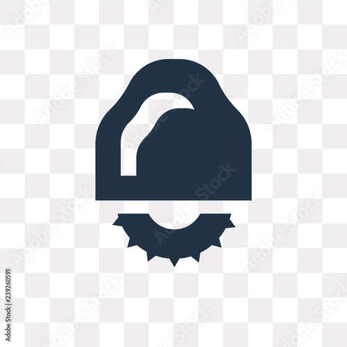 Circular saw vector icon isolated on transparent background, Circular saw  transparency concept can be used web and mobile