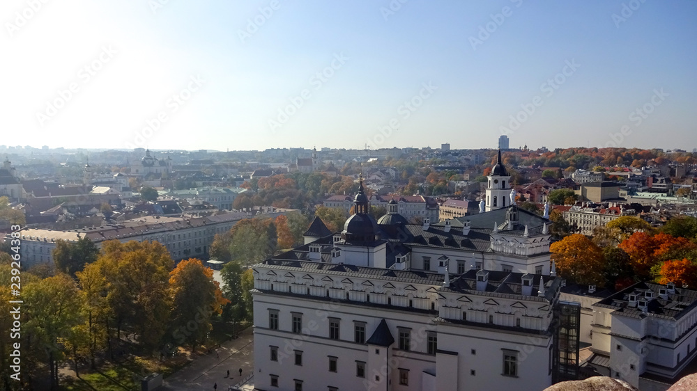 Obraz premium Vilnius is a capital of Lithuania