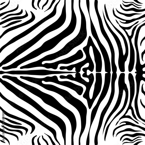 Zebra skin seamless
