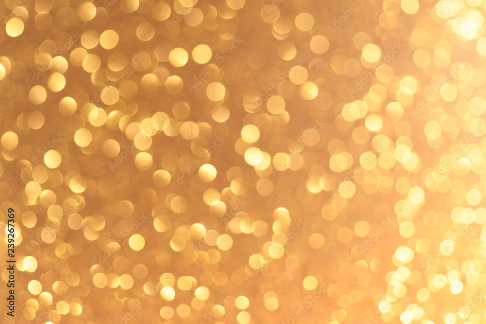 Golden Christmas or New Year festive background Golden Christmas or New Year festive background