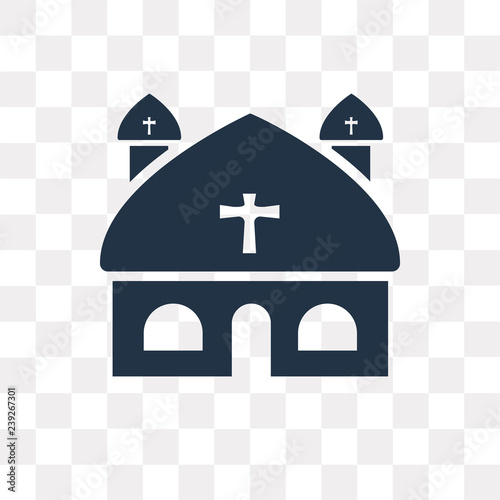 Vatican vector icon isolated on transparent background, Vatican  transparency concept can be used web and mobile