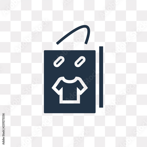 Package vector icon isolated on transparent background, Package  transparency concept can be used web and mobile