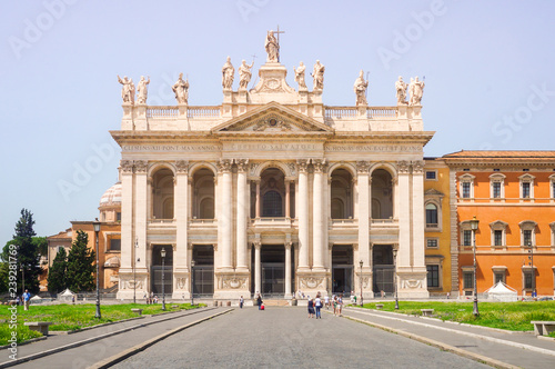 The Cathedral of the Most Holy Savior and of Saints John the Baptist and the Evangelist in the Lateran