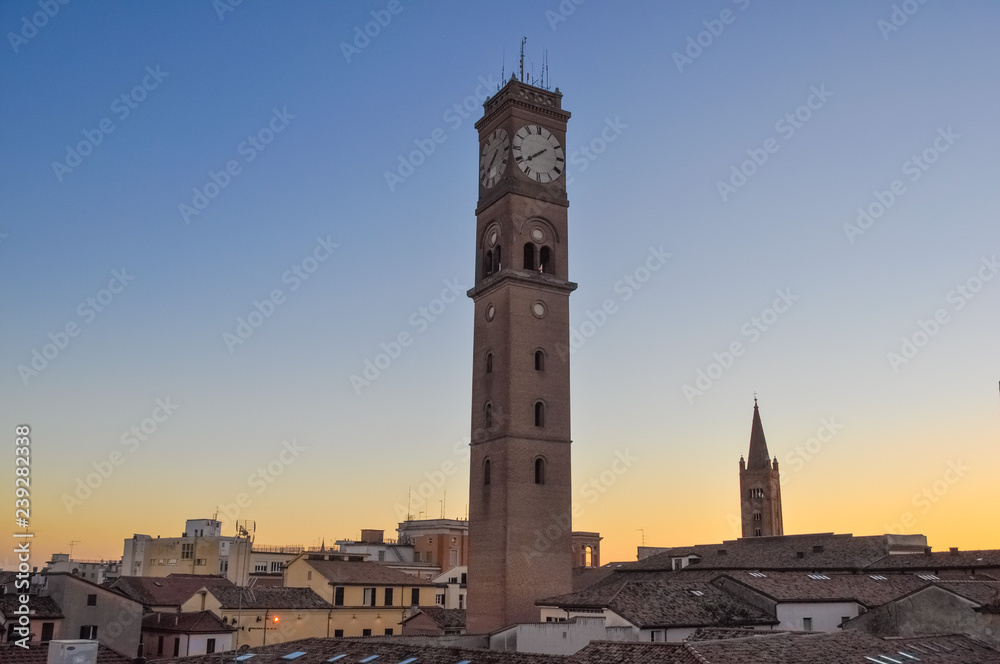 Torre civica (municipal tower) in Forli