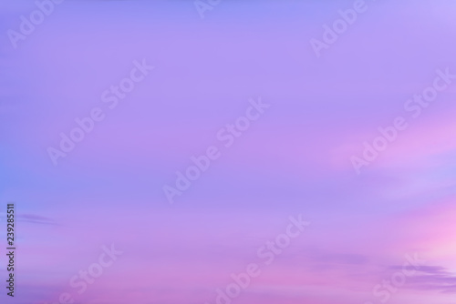 Purple sky at sunset