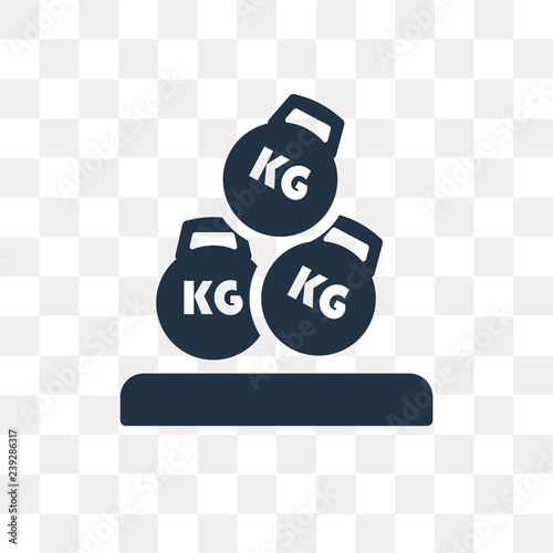 Heavy Weight vector icon isolated on transparent background, Heavy Weight  transparency concept can be used web and mobile