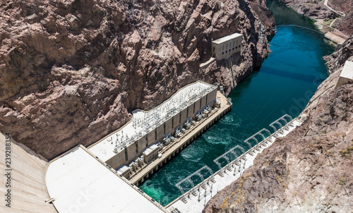 Lake Mead in Nevada and Arizona. Recreation and water tourism area in the southwest of the USA