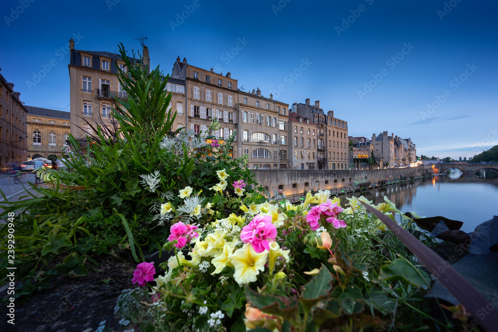 Metz by blue hour