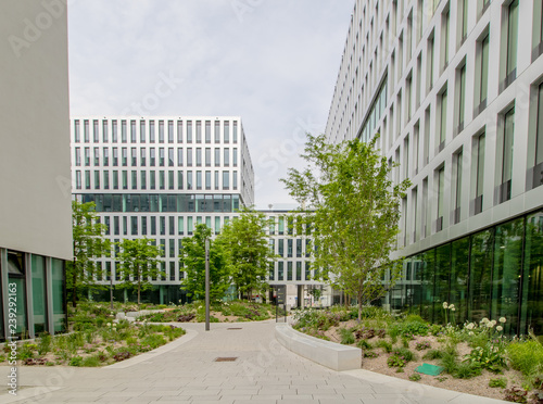 Das Viertel Zwei ist ein modernes Büro- und Wohnviertel im 2. Wiener Gemeindebezirk Leopoldstadt photo