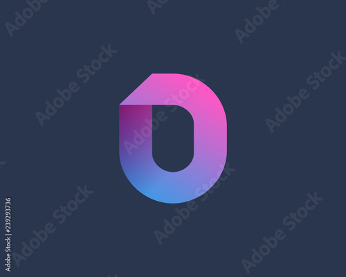 Letter O number 0 logo icon design template elements