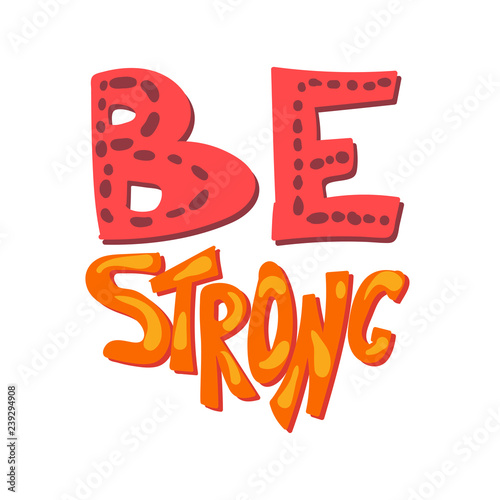 Quote hand drawn vector lettering