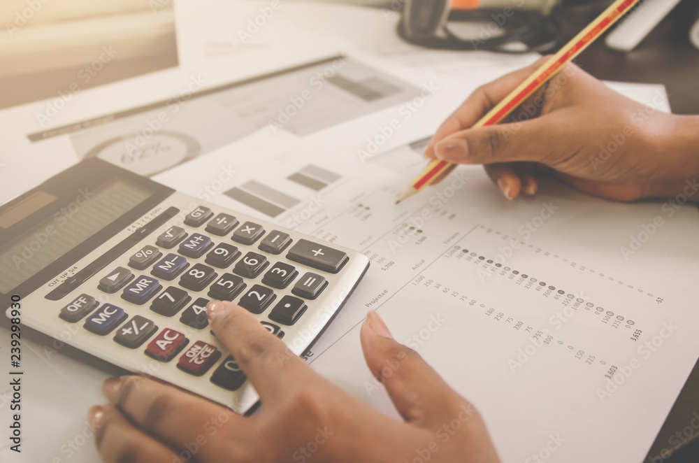 Business concept of financial and accounting with paper sheet of planning data. Business concept of financial and accounting with paper sheet of planning data.