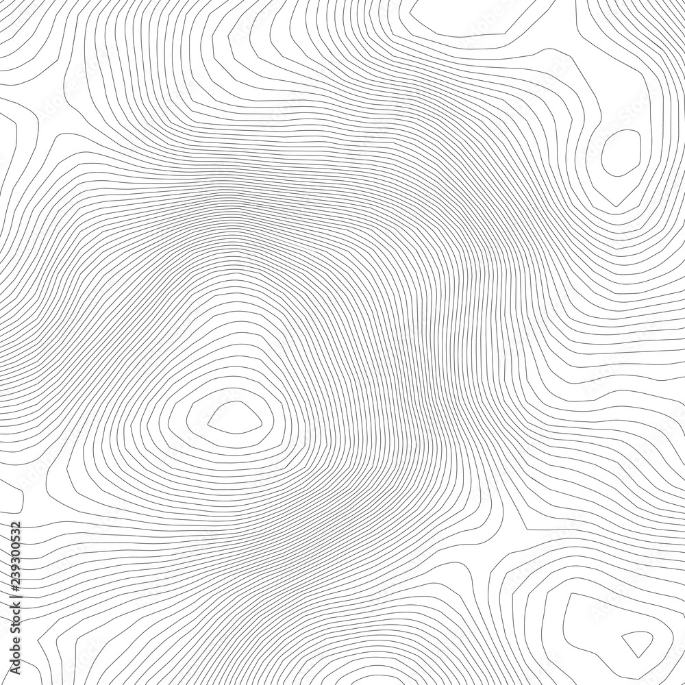Topographic abstract contour map background. Elevation map. Hollow curved outline. Topological map vector.Geography and topography vector illustration plan. Topographic abstract contour map background. Elevation map. Hollow curved outline. Topological map vector.Geography and topography vector illustration plan.