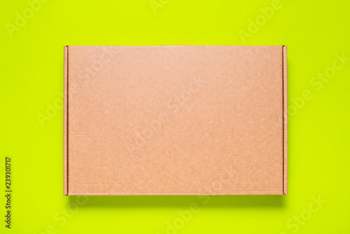 Empty new brown cardboard box © mdbildes