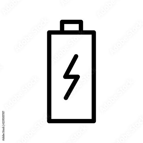 Charging vector icon