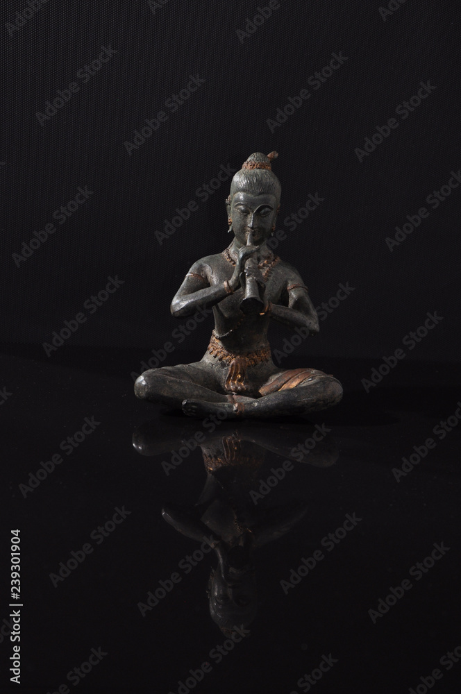 Mirror image of Buddha