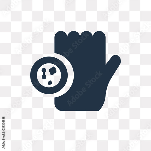 Bacteria vector icon isolated on transparent background, Bacteria  transparency concept can be used web and mobile