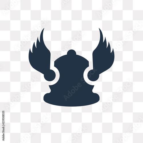 Hermes vector icon isolated on transparent background, Hermes  transparency concept can be used web and mobile