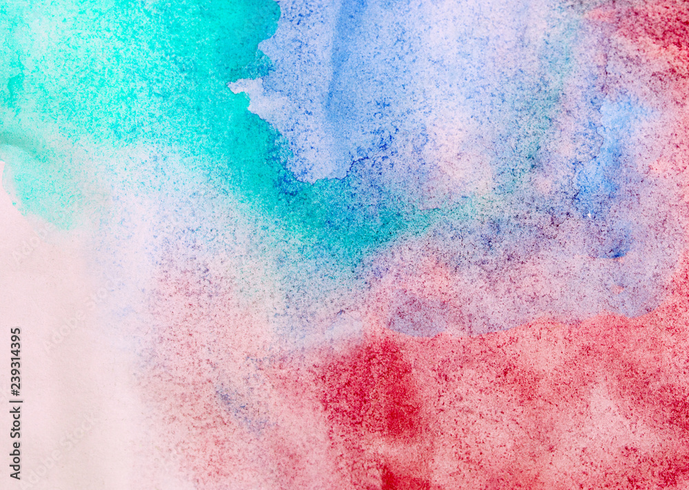 Abstract watercolor background texture