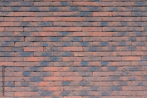 Background brick wall without cement