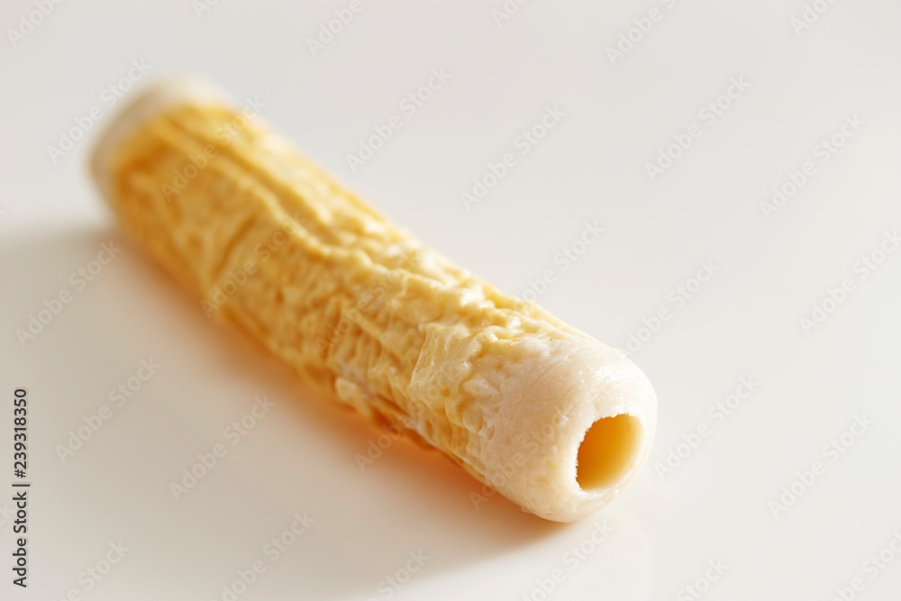 Fish cake on white background Fish cake on white background