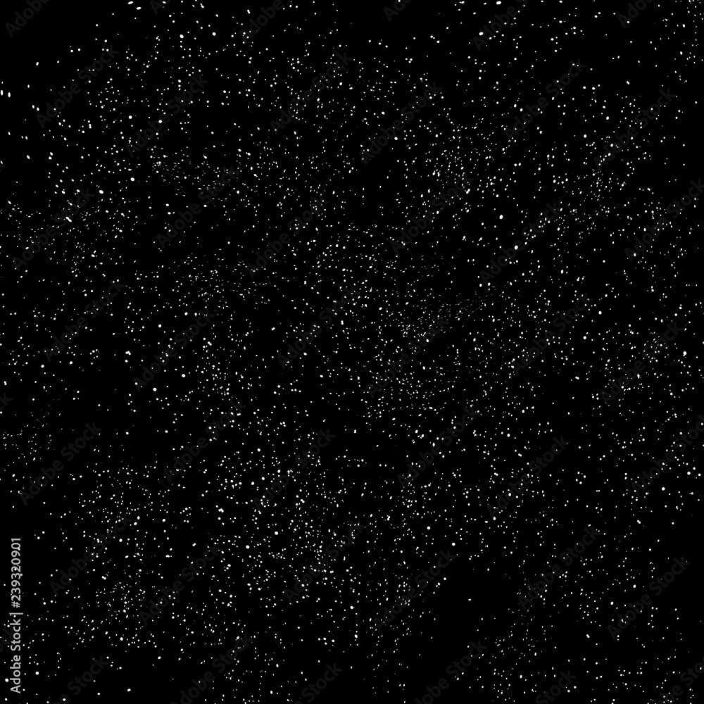 Noise grain texture stars dust and particles in space and galaxy abstract background vector illustration