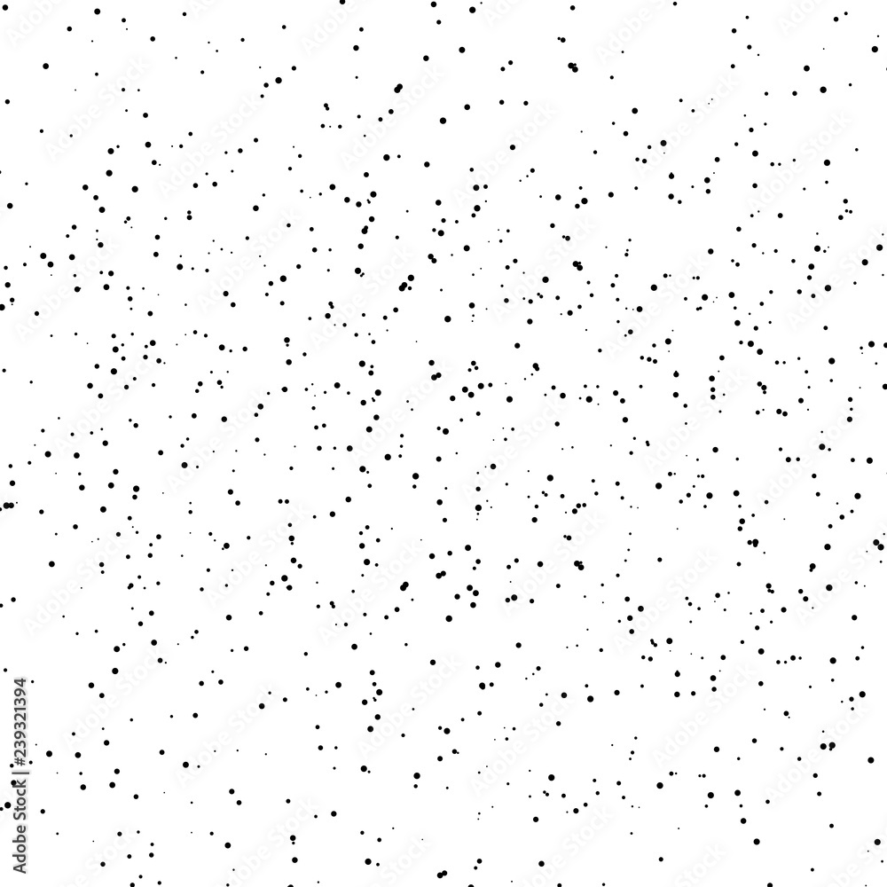 Stars dot and spots scatter glitter on white abstract background vector illustration