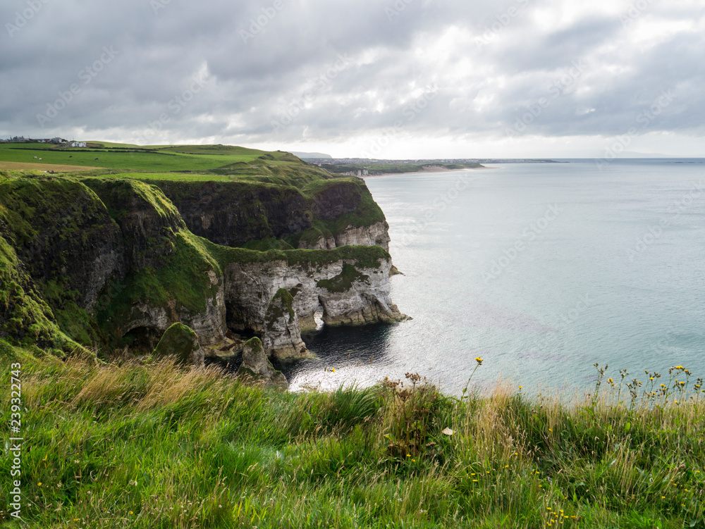 white cliffs of northern ireland