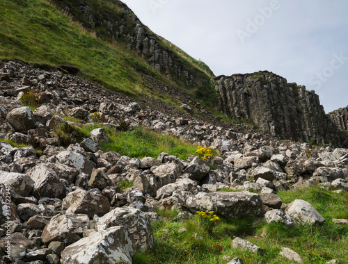 part of the giant's causeway in northern ireland