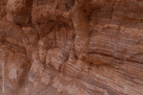 Red stone wall with gradient